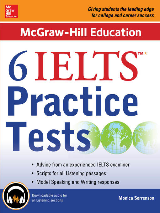 Title details for McGraw-Hill Education 6 IELTS Practice Tests (Basic eBook) by Monica Sorrenson - Wait list